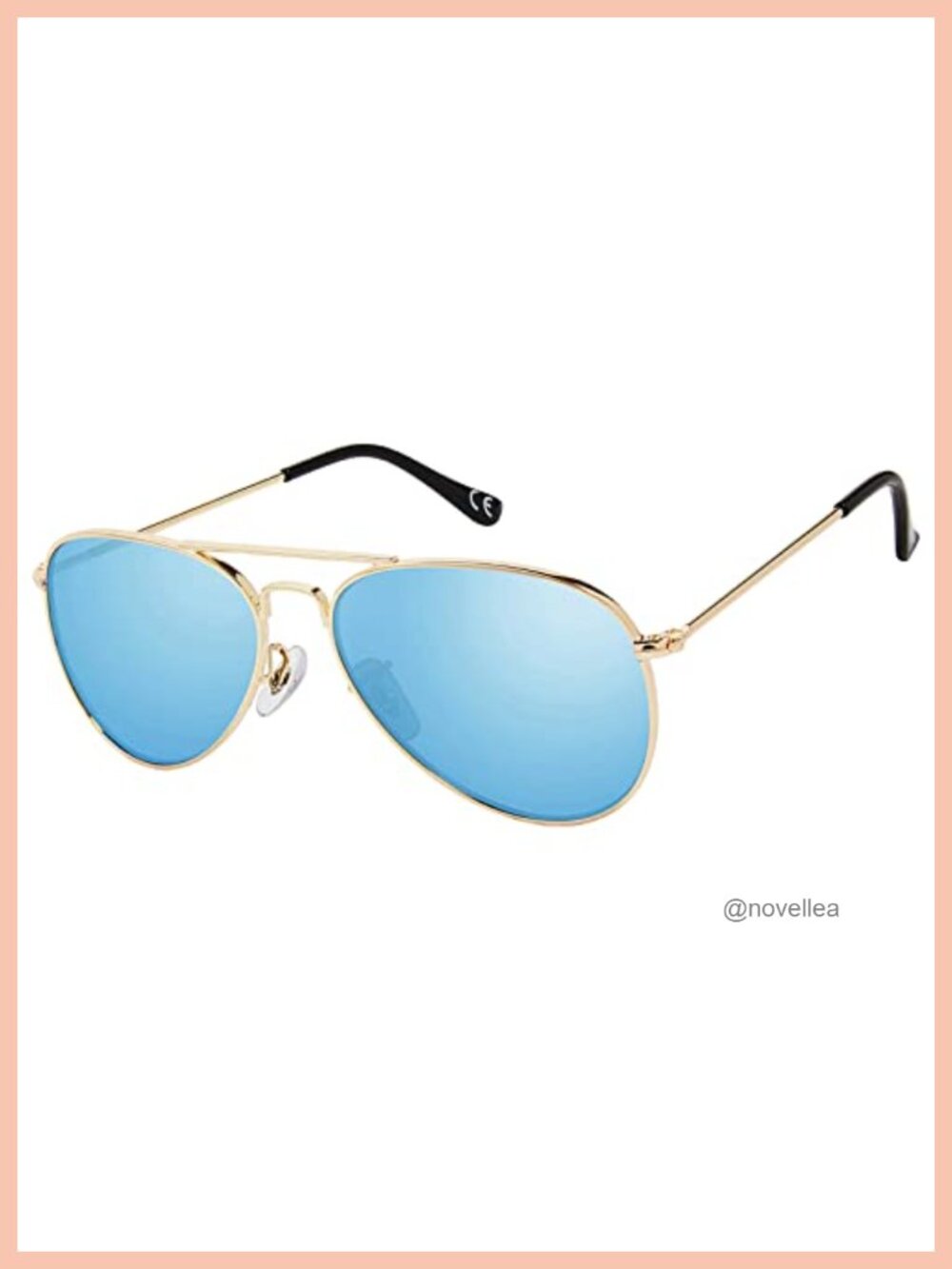Oversized Aviator Sunglasses - Polarized with 100% UV Protection Stainless Steel